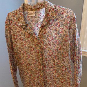 Classic Blue/Pink Liberty of London Blouse